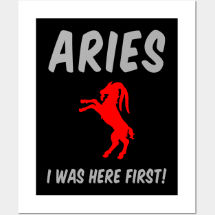 Aries: I Was Here First! Posters and Art